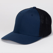 Flexfit® Mesh Cotton Twill Trucker Cap